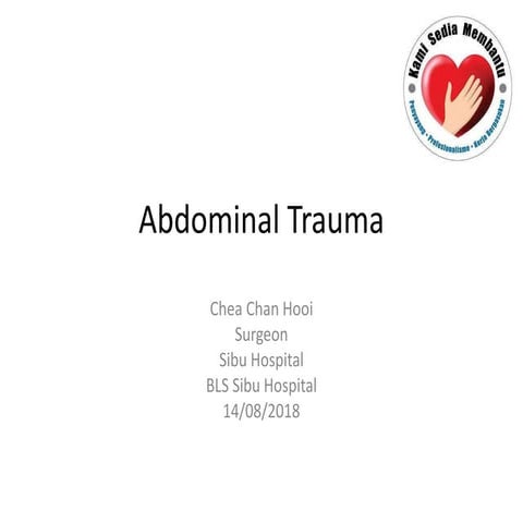 Abdominal trauma
