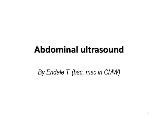 Abdominal ultrasound for midwifery students .pptx