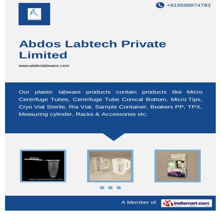 Laboratory Plasticware | PDF