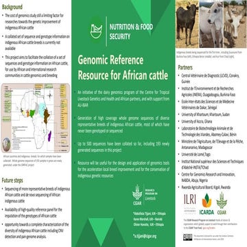  Genomic Reference Resource for African cattle
