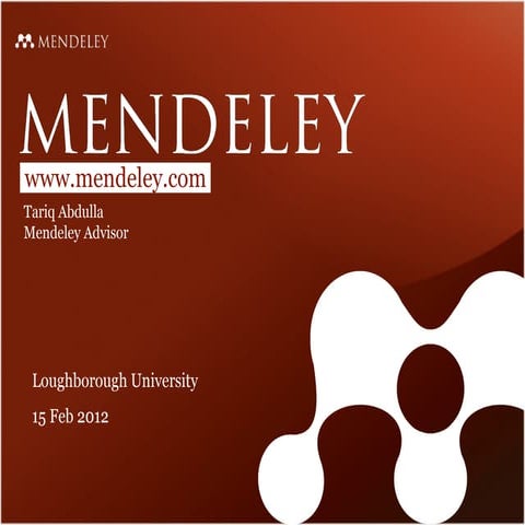 Abdulla   mendeley presentation