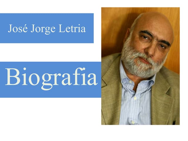 Biografia de José Jorge Letria