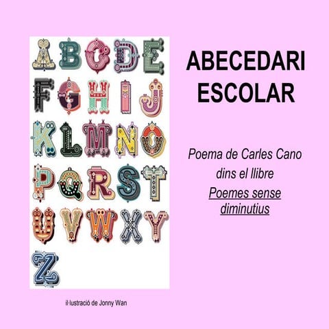 Abecedari escolar