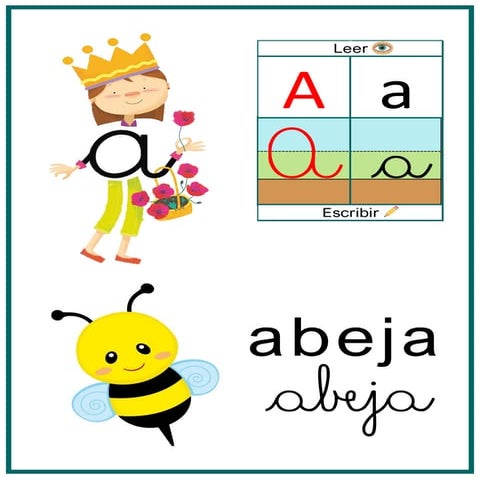 Abecedario que permite buscar a los ninñ