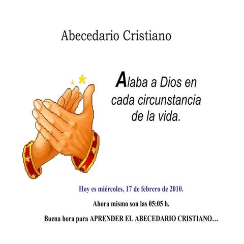 Abecedario Cristiano