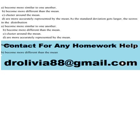 a) become more similar to one another. b) become more different th.pdf