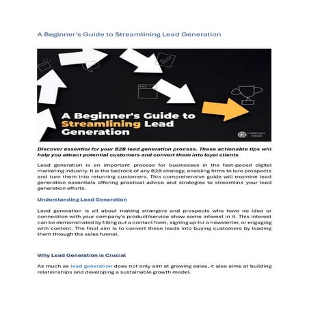 A Beginner's Guide to Streamlining Lead Generation.pdf