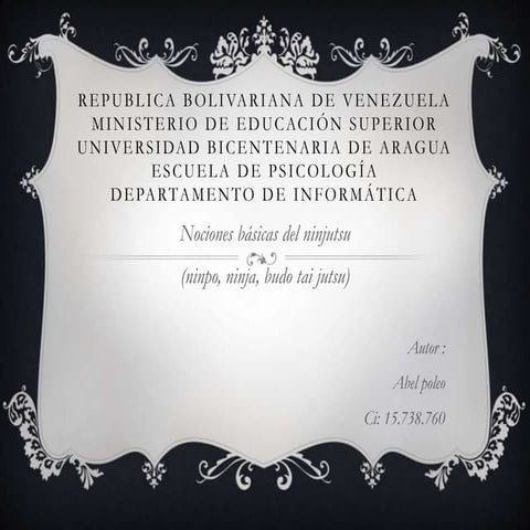 ninjutsu y ninpo