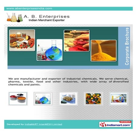 A. B. Enterprises, Mumbai, Industrial Chemicals