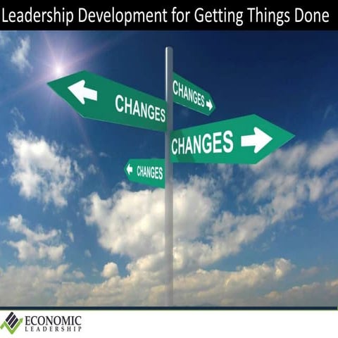 Leadership Development for Getting Things Done