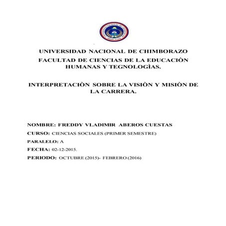 Aberos freddy...vision