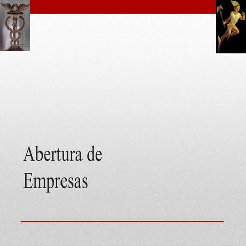 Abertura de empresas