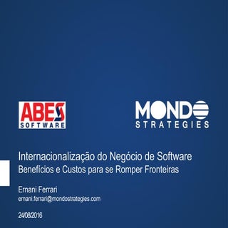 Internacionalização do Negócio de S...