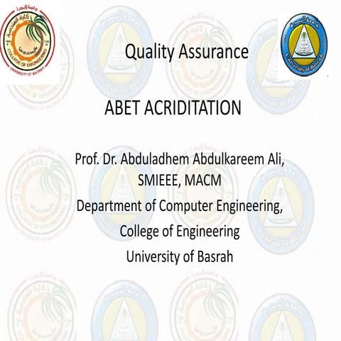 Abet acriditation