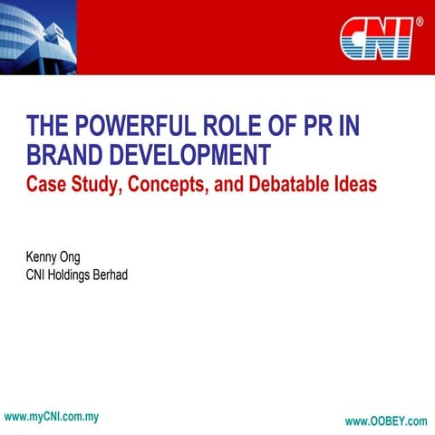 The Powerful Role Of PR In Brand Development