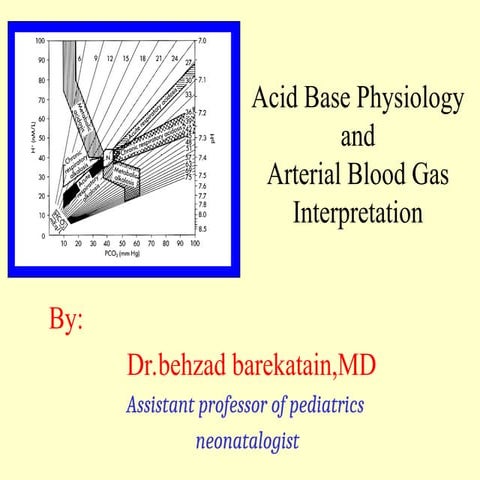 Arterial Blood Bas (ABG) Procedure and Interpretation | PPT