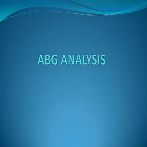 ABG APPROACH