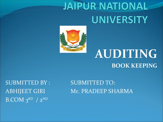 Abhijeet book kepping