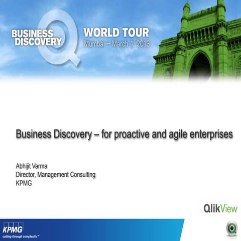 Business Discovery for Proactive & Agile Enterprises