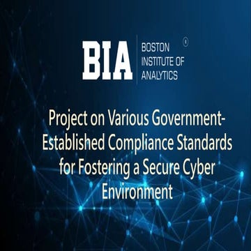 Government Standards for Cybersecurity: Ensuring a Secure Cyber Environment