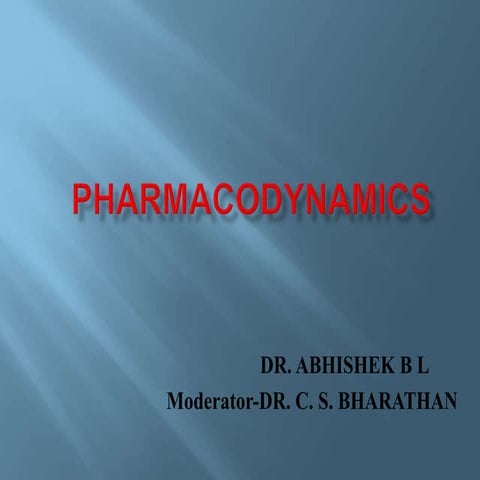 Pharmacodynamics