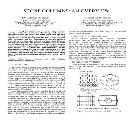 Abhishek and tarachand stone columns an over view
