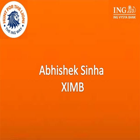 Abhishek Sinha XIMB