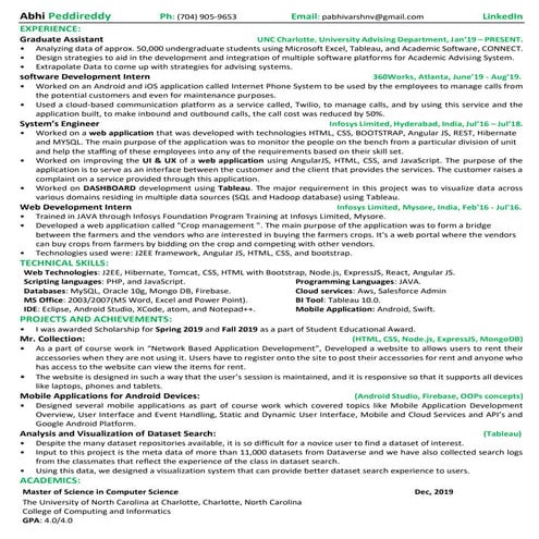 Abhivarsh resume