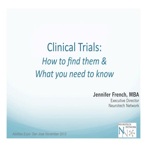 Clinical Trials: How to find them & What you need to know