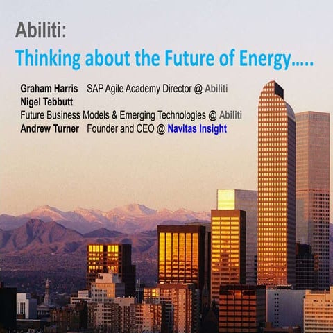 Abiliti Thinking About The Future Of Energy 1st Contact Pre Nda[2007] Wip