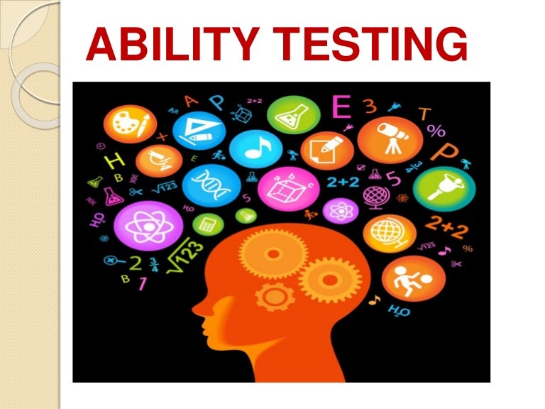 Ability testing 5