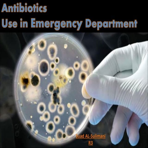 Antibiotic in ED