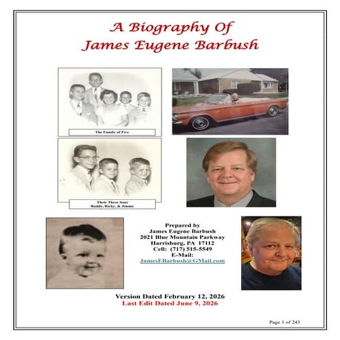 Barbush Family Tree | PDF