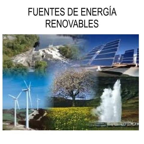 fuentes de energia