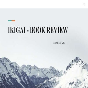 IKIGAI book review.pptx