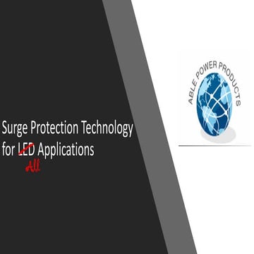Surge Protection for your Application