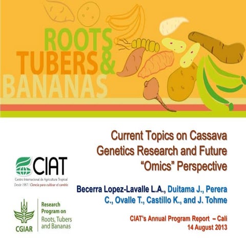 2013 Cornell's Plant Breeding and Genetic Seminar Series