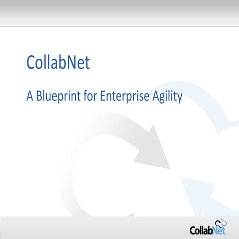 A blueprint for enterprise agility