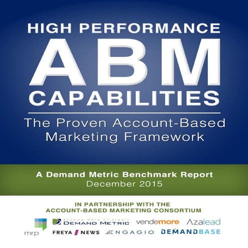 High Performance ABM Capabilities Benchmark Report