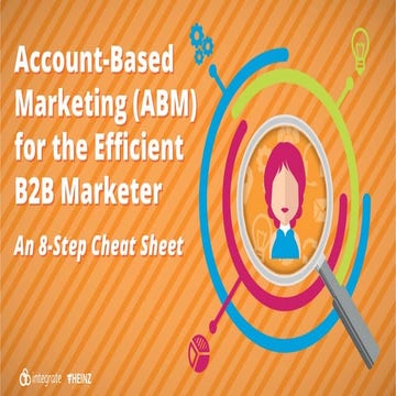 Account Based Marketing (ABM) for the Efficient B2B Marketer