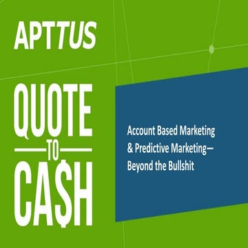 #FlipMyFunnel Austin - Maria Pergolino - Account Based Marketing & Predictive...