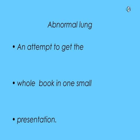 abnormal chest xray ppt 