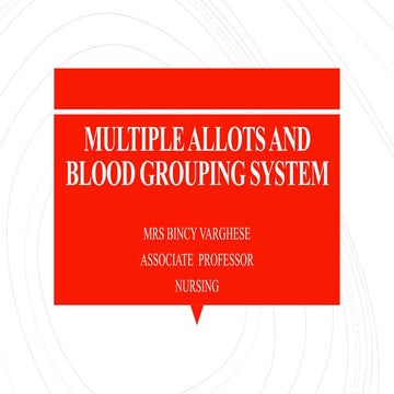 ABO Blood Grouping