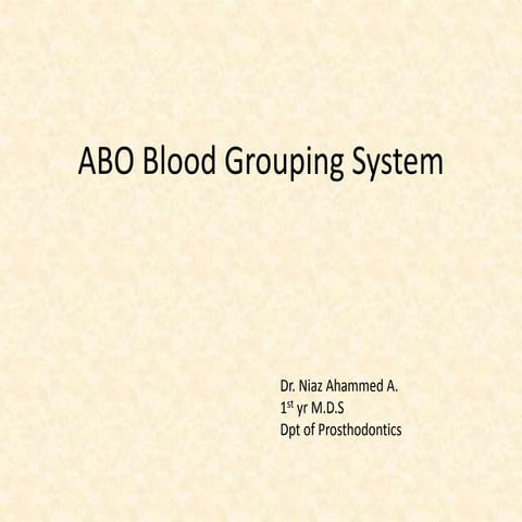 Abo blood grp