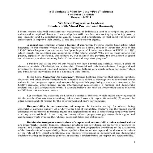 A bohol chronicle 10.19.2014