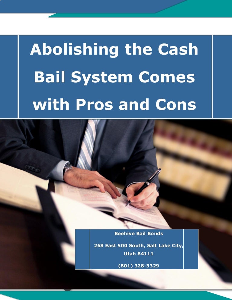 Abolishing the Cash Bail System Comes with Pros and Cons