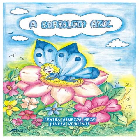 A borboleta azul