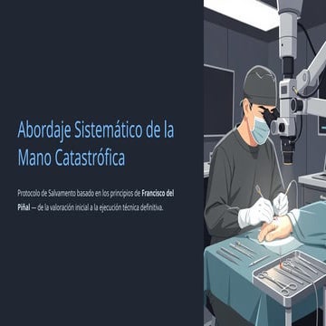 Cirugia reconstructiva de la mano | PDF