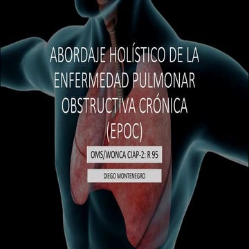 ENFERMEDAD PULMONAR OBSTRUCTIVA CRÓNICA