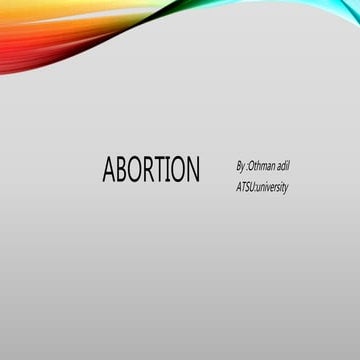 Abortion